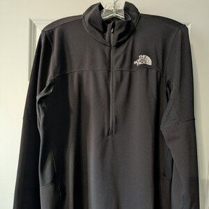 The North Face Men's Sunriser 1/4-Zip Top - Medium, Black